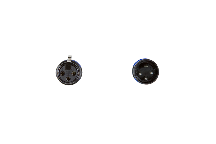 XLR3F - 3-pin Female XLR Connector