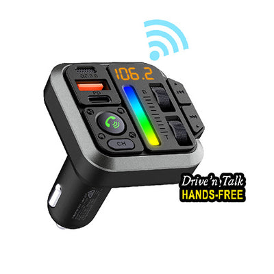Handsfree car kit • FM Transmitter SANSAI IPH-1033G