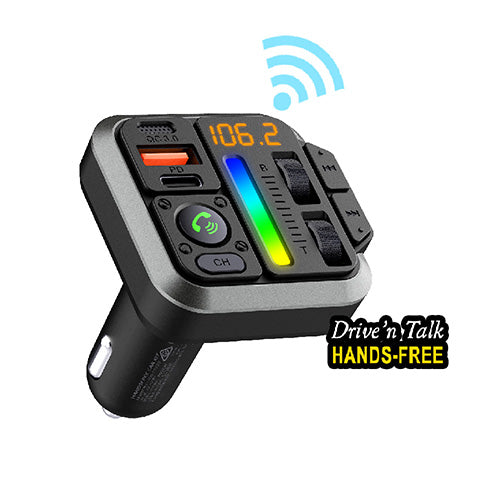 Handsfree car kit • FM Transmitter SANSAI IPH-1033G
