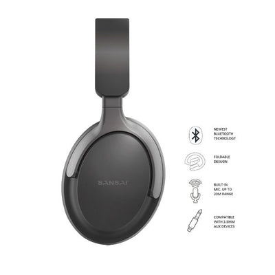 Bluetooth Stereo Wireless Headphones SANSAI IPH-288BT