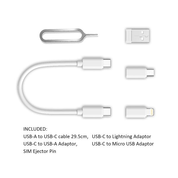 Sansai Multi USB Charging Adaptor Kit IPH-C544