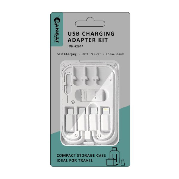 Sansai Multi USB Charging Adaptor Kit IPH-C544