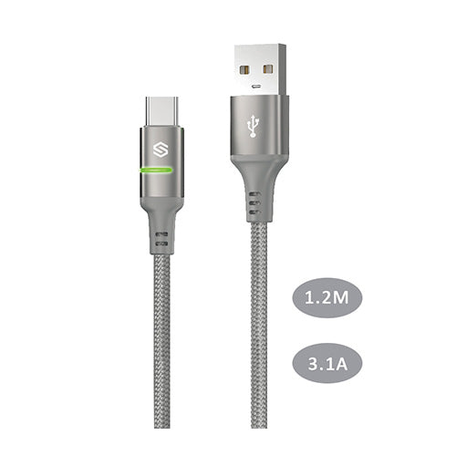 Soft LED Light USB A to USB C Cable SANSAI IPH-C805