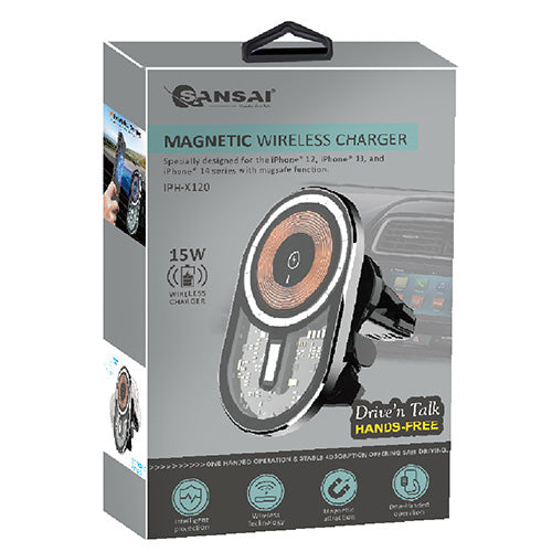 Magsafe Wireless Car Charger SANSAI IPH-X120