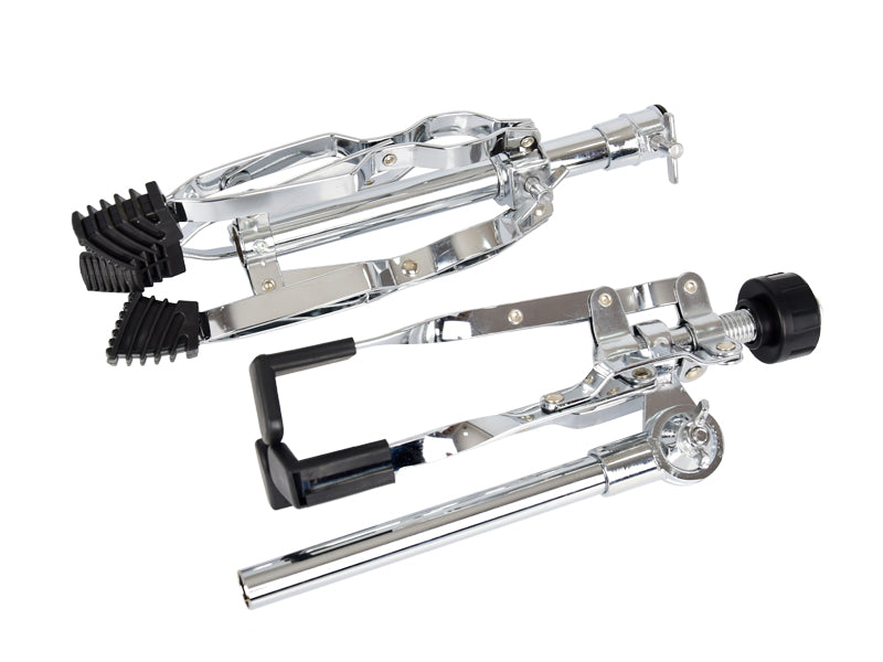 12" Mute Drum Practice Pad + Adjustable Snare Drum Stand