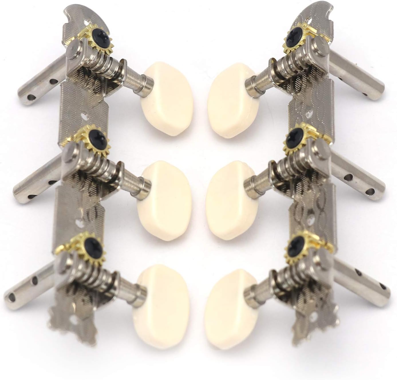 Solid Or Slotted Headstock Mount Acoustic Guitar String Tuning Pegs Machine Heads