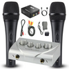 Bluetooth Mixer Mic & Sound Bar Package Karaoke System 2 x Microphone Echo