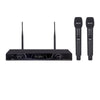 Dual Wireless Microphone System Choose Headset Handheld Lavalier Mic 2x Cordless System
