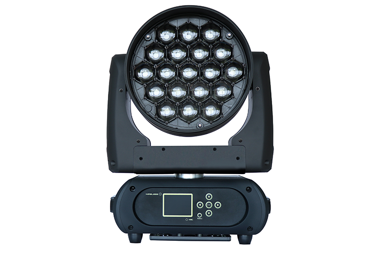 M19W20 - 19x20W RGBALC LED Ring Control Wash Zoom Head