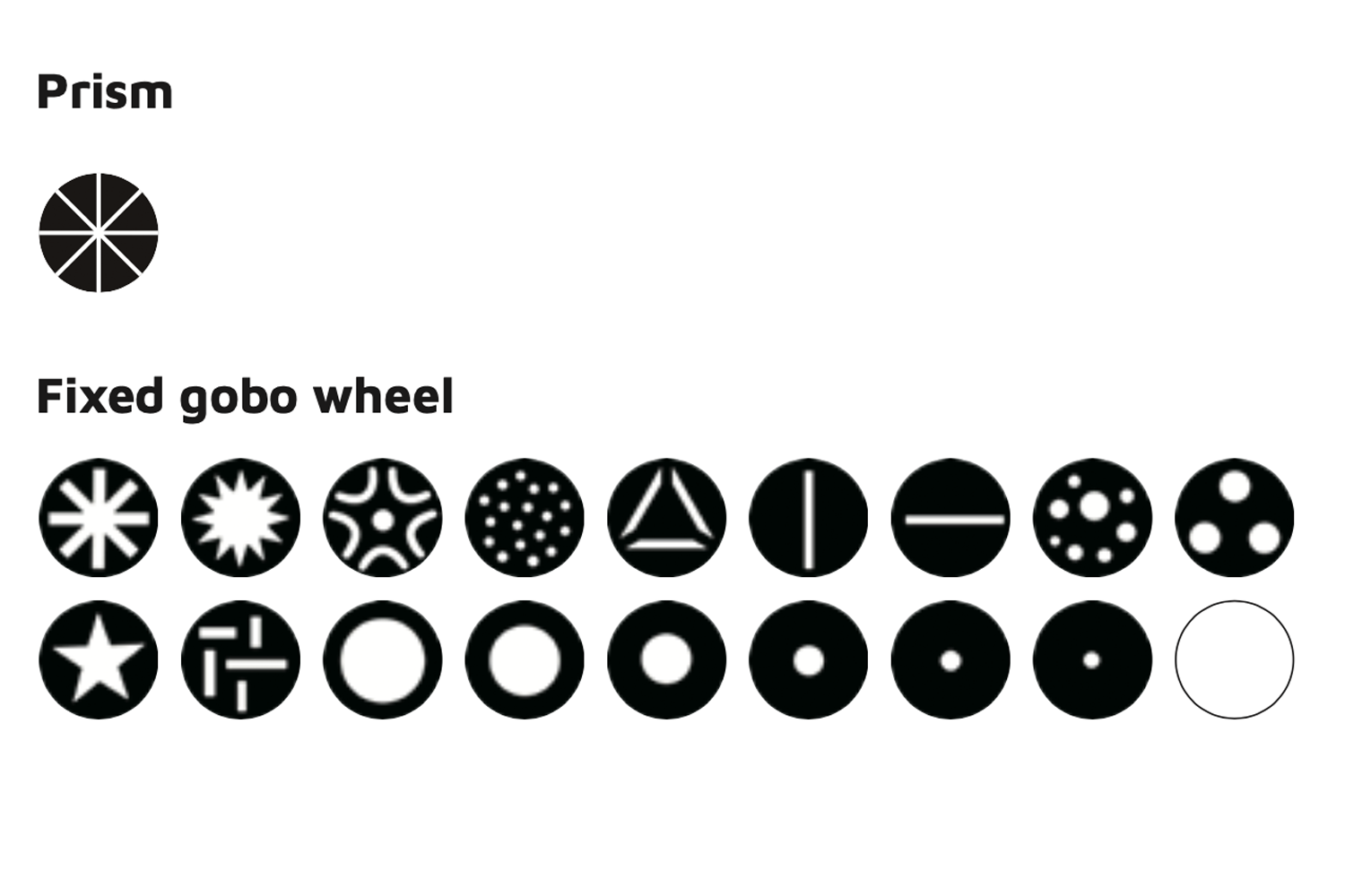 Event Lighting M1B50RGB - 50W RGB LED Beam Moving Head