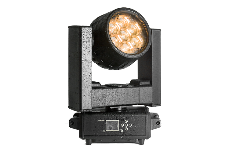 Event Lighting M7IPW40RGBW - IP55 7x 40W RGBW LED Outdoor Pixel Control Wash Zoom Head
