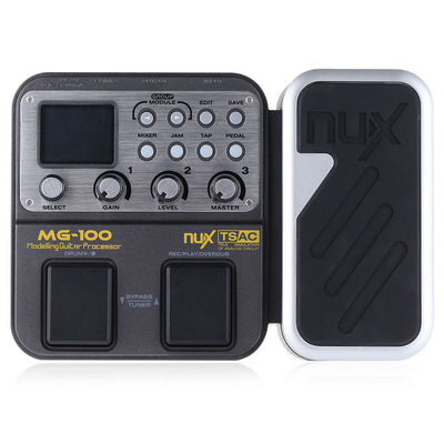 NUX MG100 Multi-Effects & Modelling Processor Guitar Effects Pedal