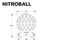 Event Lighting NITROBALL 5x 12W RGBW Spherical Light