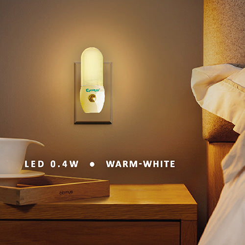 Auto Sensor LED Night Light – Warm-White