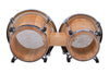 Bongo Drums Set Natural Hide and Timber Double 6.5 & 7.5 Inch