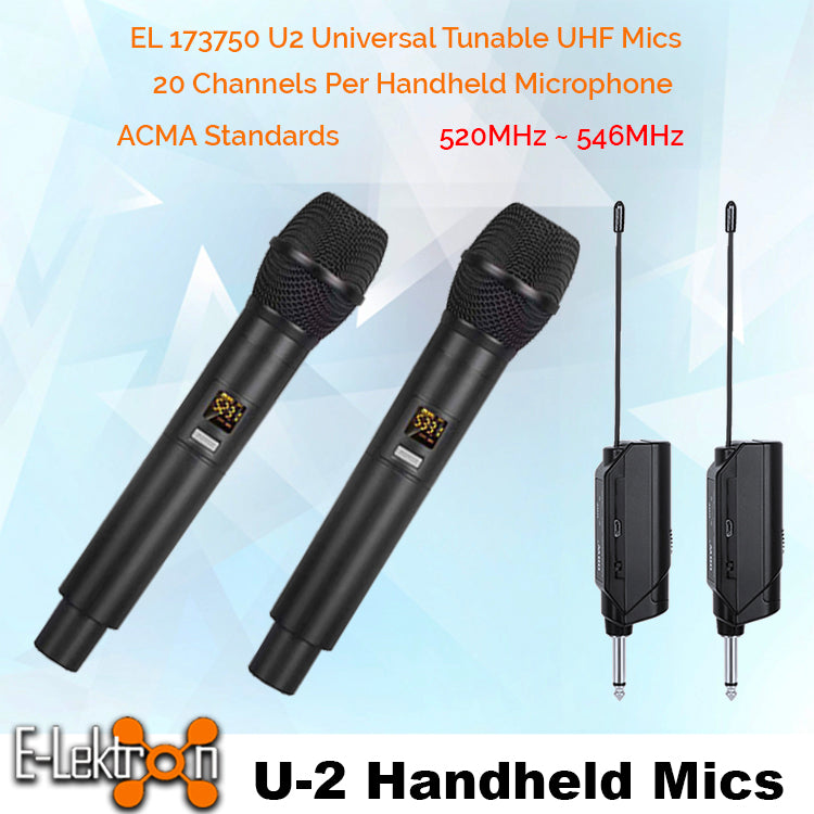 QTX Quest-QUS12 2X12" inch Karaoke Set 1560W Powered Bluetooth TWS Speakers 2 UHF Microphones Stands