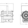 Event Lighting  OPERAC200VWF - Compact Fresnel Engine with 200W COB Variable White LED