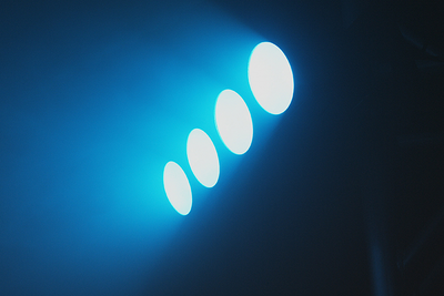 Event Lighting PAN4X1X15 - 4 x 15W COB RGB Pixel Control Panel
