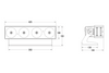 Event Lighting PAN4X1X15 - 4 x 15W COB RGB Pixel Control Panel