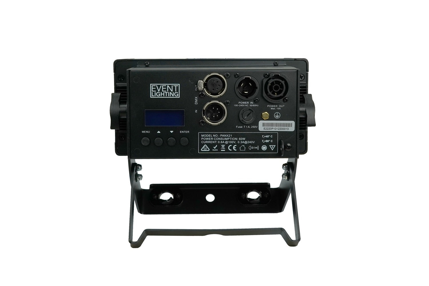 Event Lighting  PANX21 - 2 x 40W COB RGB+CW+WW Pixel Control Panel