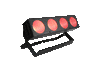 Event Lighting PANX41 - 4x1 40W COB RGB+CW+WW Pixel Control Panel