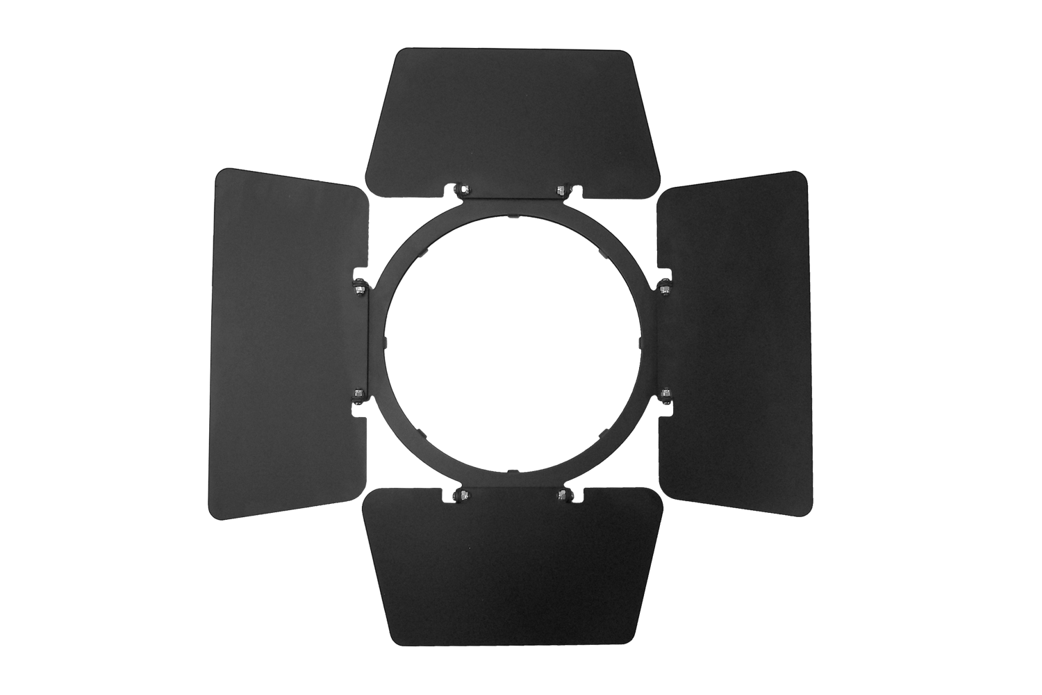 PAR12BDKIT - Rotatable Barn Doors with base, gel frame, frost and safety loop for PAR12 Series