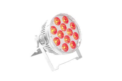 PAR12Q-WH - Indoor Pro Par with 12 x 8W RGBW LEDs (White)