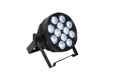 PAR12VW - Indoor Pro Par with 12 x 6W WW/CW/A LEDs
