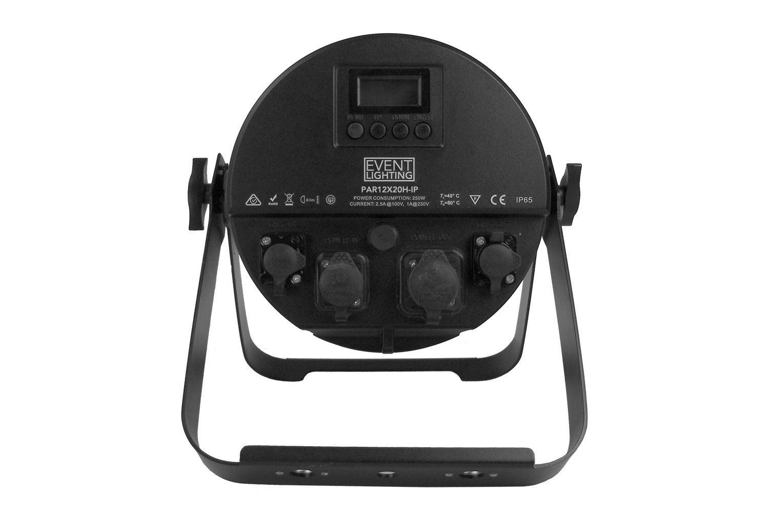 PAR12X20H-IP - Outdoor Pro Par with 12 x 20W RGBWAU LEDs