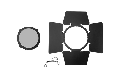 PAR12X20HIPBD - Rotatable Barn Doors, gel frame, frost and safety loop for PAR12X20H-IP