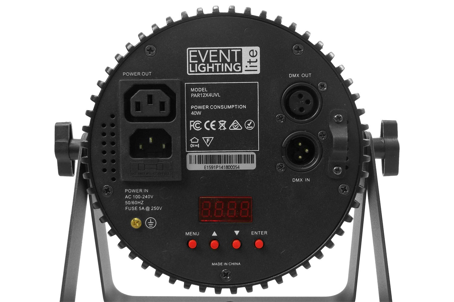 Event Lighting Lite  PAR12X4UVL - Indoor Dedicated UV Lite Par