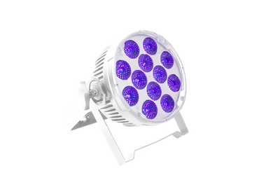 PAR12H-WH - Indoor Pro Par with 12 x 12W RGBWAU LEDs