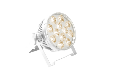 PAR12VW-WH - Indoor Pro Par with 12 x 6W WW/CW/A LEDs (White)