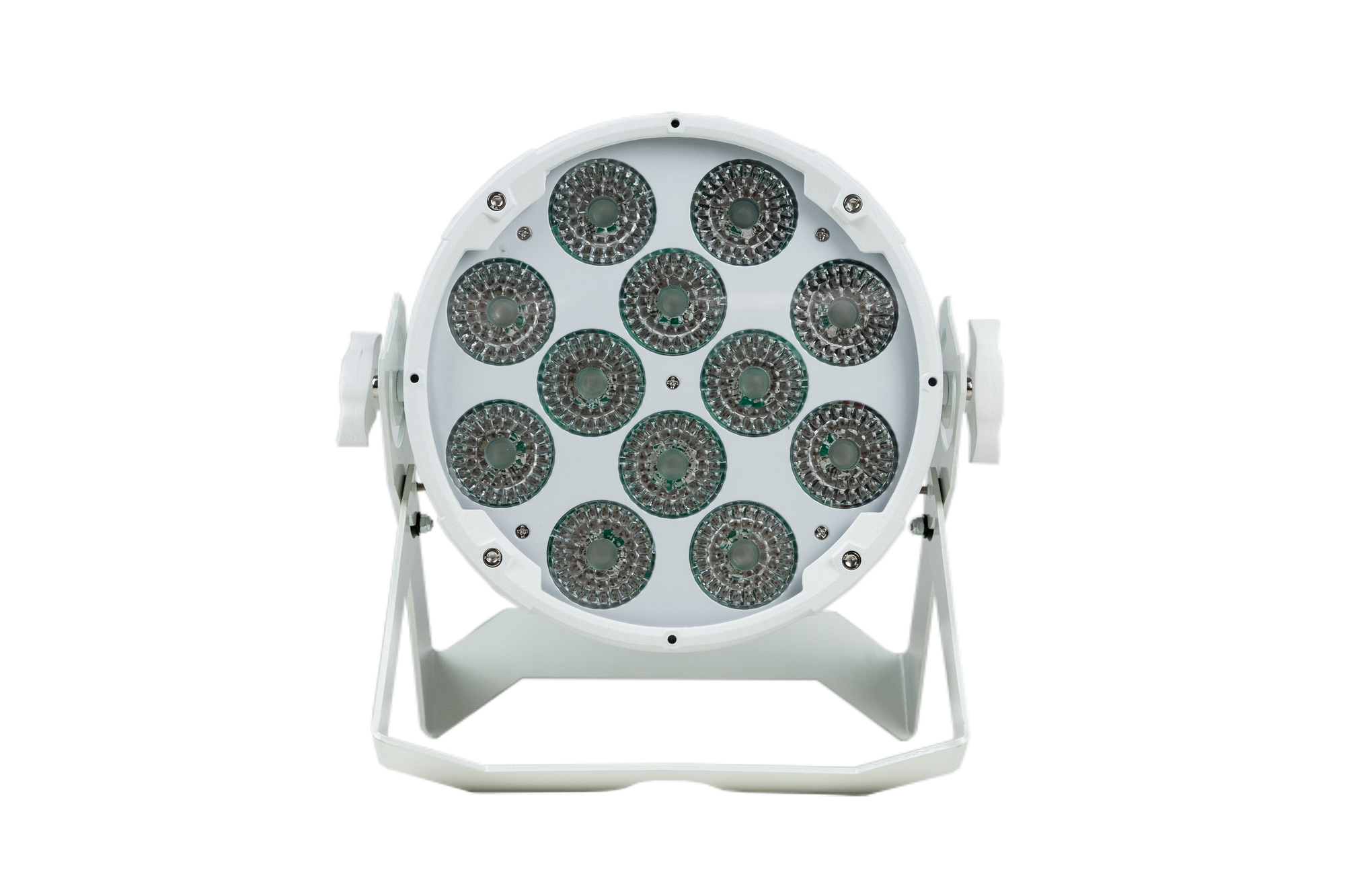PAR12H-WH - Indoor Pro Par with 12 x 12W RGBWAU LEDs