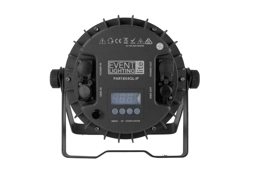 Event Lighting PAR18X4QL-IP - Outdoor Lite Par with 18 x 4W RGBW LEDs