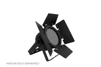 PAR5BDKIT - Rotatable Barn Doors with base, gel frame, frost and safety loop for PAR5 Series