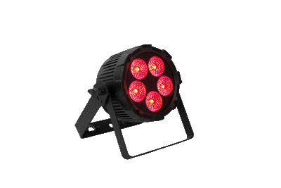 PAR5H - Indoor Pro Par with 5 x 12W RGBWAU LEDs