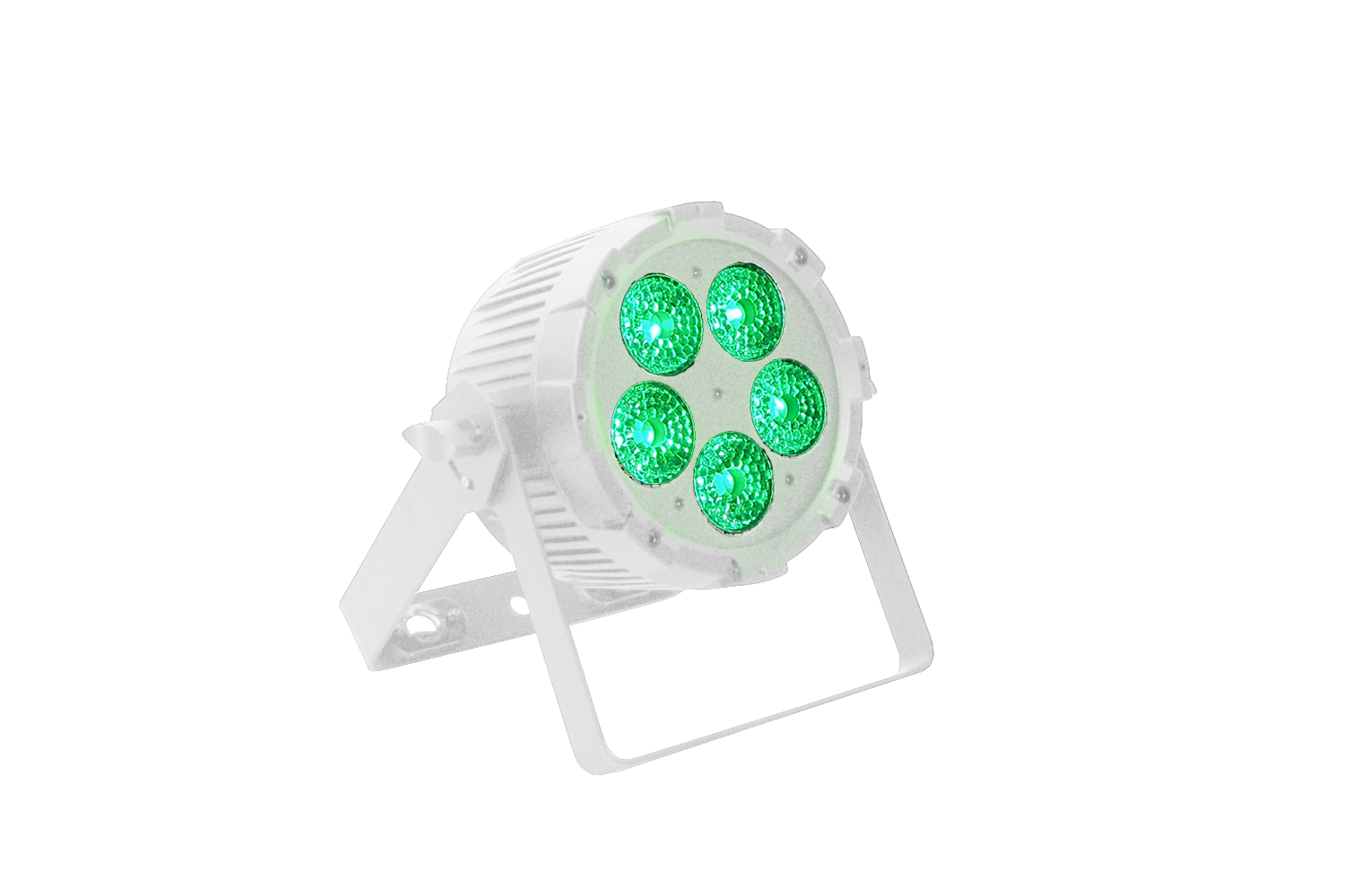 PAR5H-WH - Indoor Pro Par with 5 x 12W RGBWAU LEDs (White)