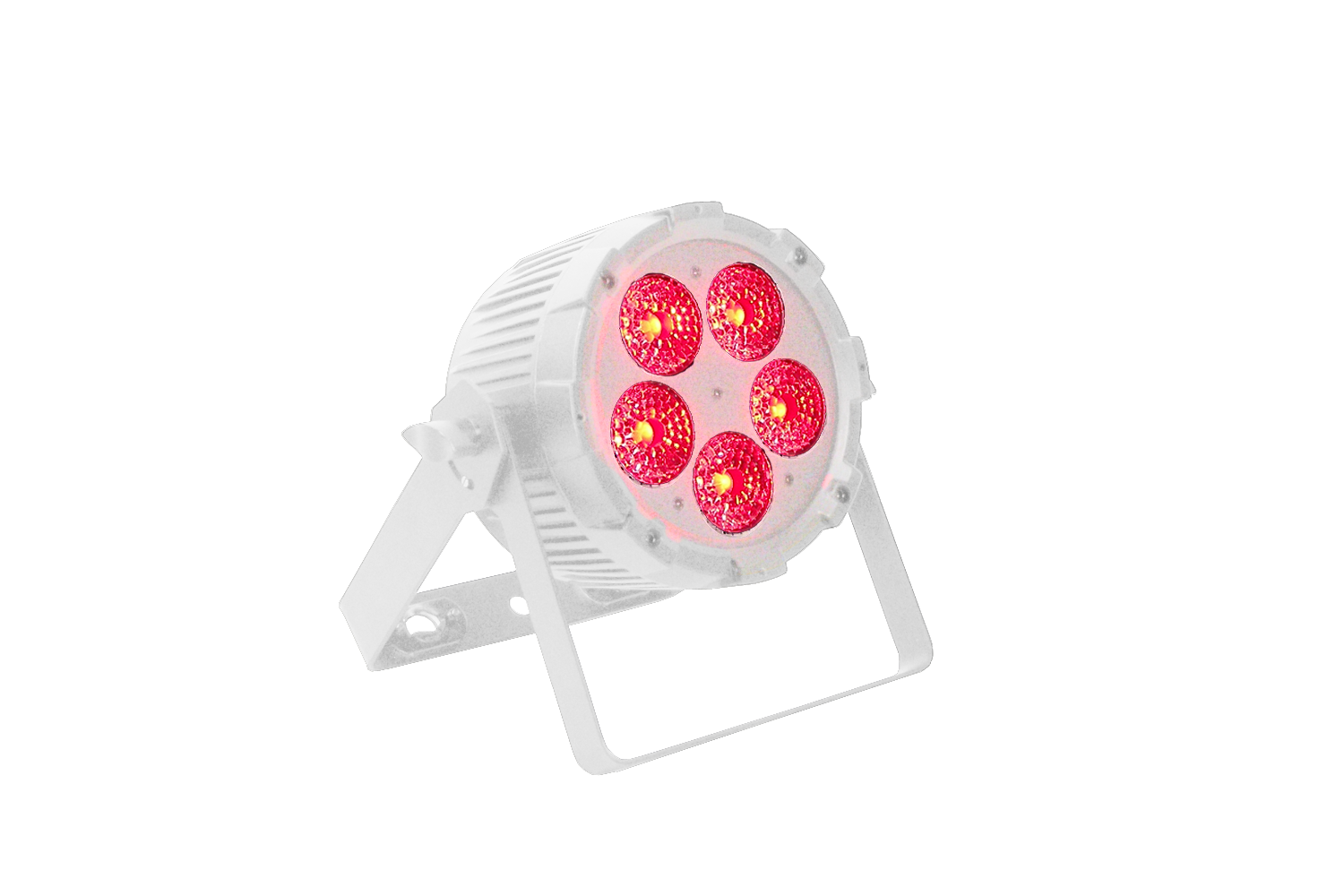 PAR5H-WH - Indoor Pro Par with 5 x 12W RGBWAU LEDs (White)