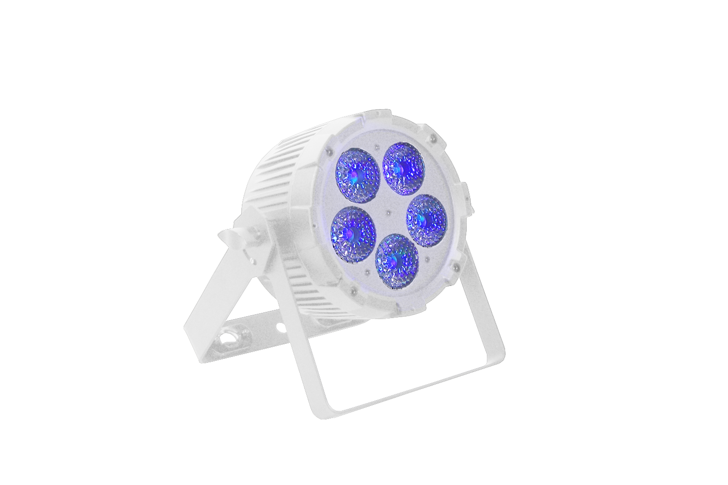 PAR5H-WH - Indoor Pro Par with 5 x 12W RGBWAU LEDs (White)