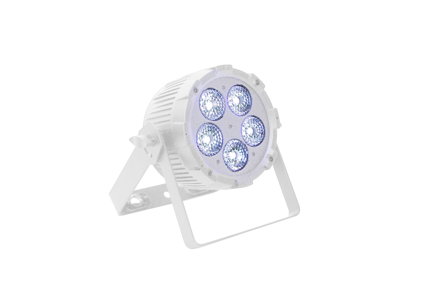 PAR5H-WH - Indoor Pro Par with 5 x 12W RGBWAU LEDs (White)