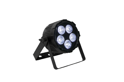 PAR5VW - Indoor Pro Par with 5 x 6W WW/CW/A LEDs