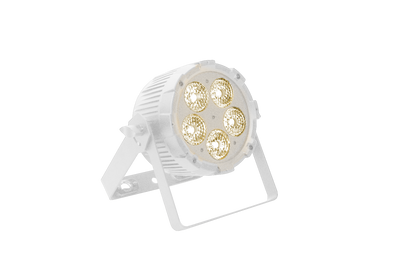 PAR5VW-WH - Indoor Pro Par with 5 x 6W WW/CW/A LEDs (White)