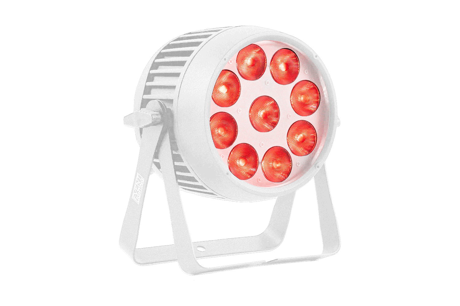 Event Lighting PAR9X12H-IP-WH - Outdoor Pro Par with 9 x 12W RGBWAU LEDs (White)