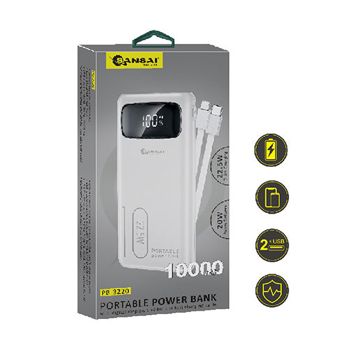 Portable Power Bank – 10000mAh SANSAI PB-3220