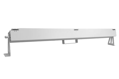 PIXBAR12H-WH - 12 x 12W RGBWAU Pixel Control Bar with barndoor (White)