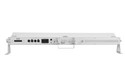 PIXBAR12H-WH - 12 x 12W RGBWAU Pixel Control Bar with barndoor (White)