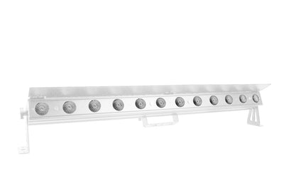 PIXBAR12VW-WH - 12 x 6W CW/WW/A Pixel Control Bar with barndoor (White)