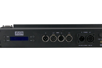 PIXBAR12H - 12 x 12W RGBWAU Pixel Control Bar with barndoor
