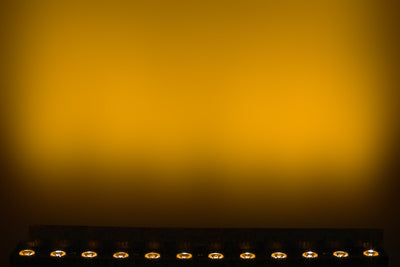PIXBAR12H - 12 x 12W RGBWAU Pixel Control Bar with barndoor